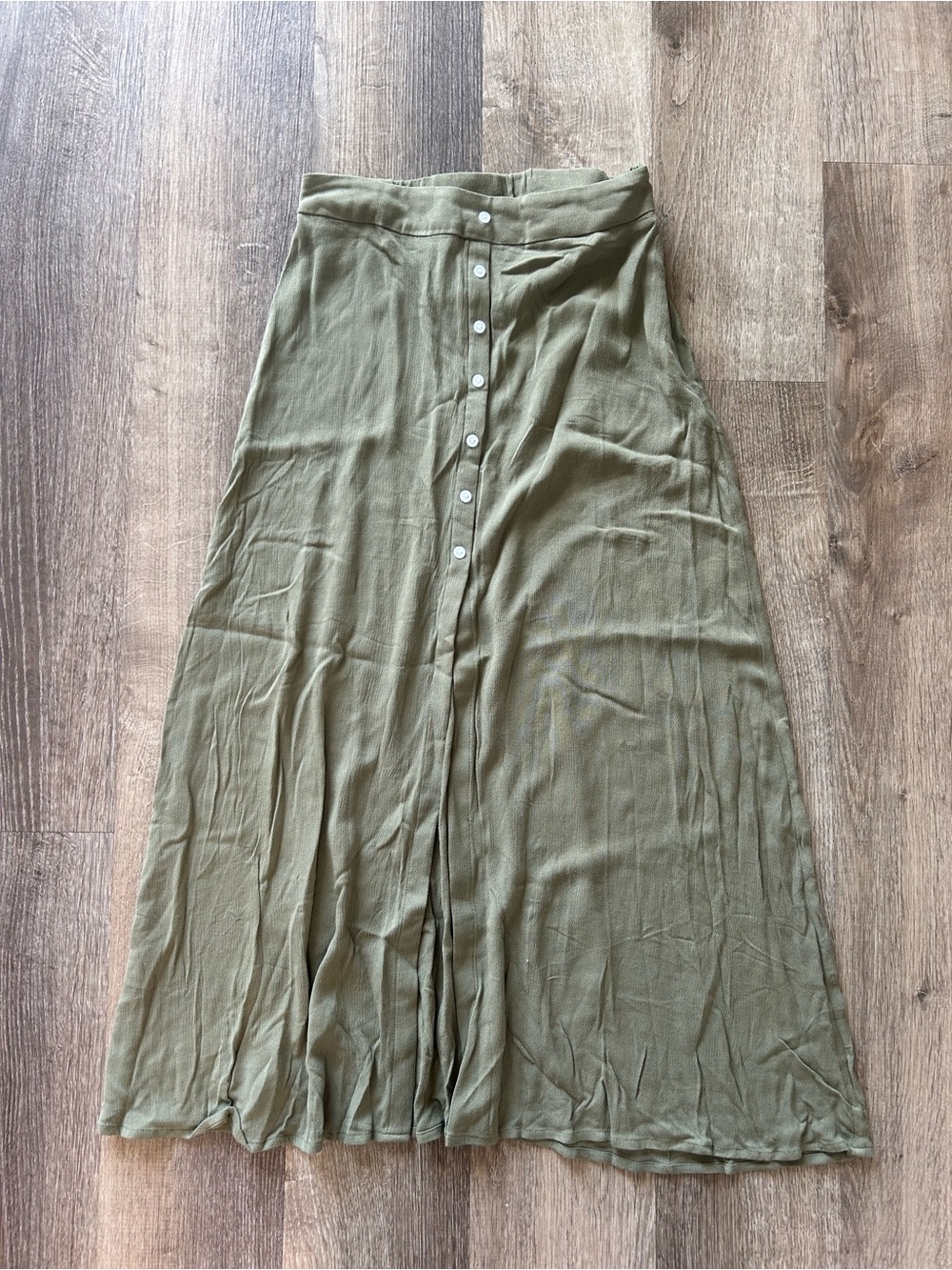 NWOT SHEIN Midi Skirt Size XS Green